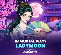 Immortal Ways Lady Moon（Playtech）游戏封面